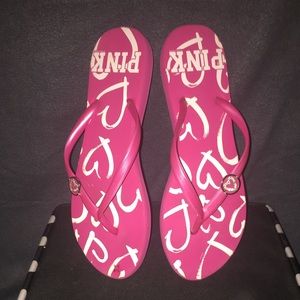 Victoria's Secret PINK flip flops